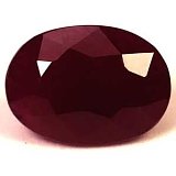 2.84 ct Oval Red Natural Ruby