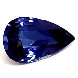 0.98 ct Pear Blue Natural Sapphire