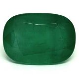 7.90 ct Cushion Green Natural Emerald