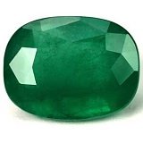4.17 ct Cushion Green Natural Emerald