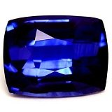 1.53 ct Cushion Blue Natural Sapphire