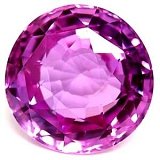 2.30 ct Round Pink Natural Sapphire