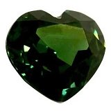 2.01 ct Heart Green Natural Sapphire