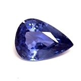 1.17 ct Pear Blue Natural Sapphire