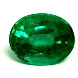 4.56 ct Oval Green Natural Emerald