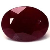 5.50 ct Oval Red Natural Ruby