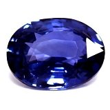 1.98 ct Oval Blue Natural Sapphire