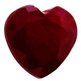 2.18 ct Heart Red Natural Ruby