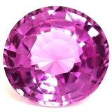 1.57 ct Round Pink Natural Sapphire
