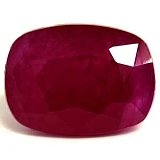 2.27 ct Cushion Red Natural Ruby