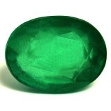 4.05 ct Oval Green Natural Emerald