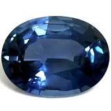 1.52 ct Oval Blue Natural Sapphire