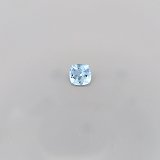 1.34 ct Cushion Blue Natural Aquamarine
