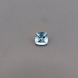 1.41 ct Cushion Blue Natural Aquamarine