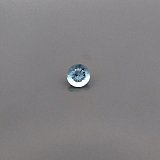 2.66 ct Round Blue Natural Aquamarine