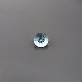 3.03 ct Round Blue Natural Aquamarine