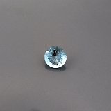 2.93 ct Round Blue Natural Aquamarine