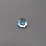 2.61 ct Round Blue Natural Aquamarine