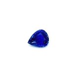 0.64 ct Pear Blue Natural Sapphire