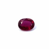 1.54 ct Oval Red Natural Ruby