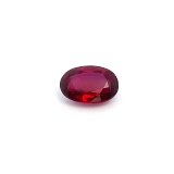 1.45 ct Oval Red Natural Ruby
