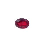 1.20 ct Oval Red Natural Ruby