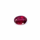 0.53 ct Oval Red Natural Ruby