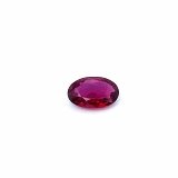 0.53 ct Oval Red Natural Ruby