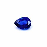 0.89 ct Pear Blue Natural Sapphire