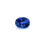 1.12 ct Oval Blue Natural Sapphire