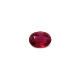 0.62 ct Oval Red Natural Ruby