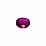 0.63 ct Oval Red Natural Ruby