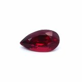 1.04 ct Pear Red Natural Ruby