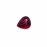 1.05 ct Pear Red Natural Ruby