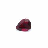 1.10 ct Pear Red Natural Ruby