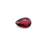 1.25 ct Pear Red Natural Ruby