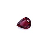 1.47 ct Pear Red Natural Ruby