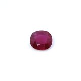 1.50 ct Cushion Red Natural Ruby