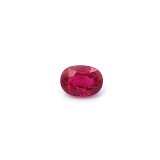1.58 ct Oval Red Natural Ruby
