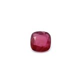 1.58 ct Cushion Red Natural Ruby