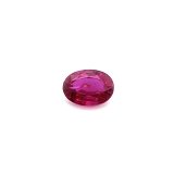 1.82 ct Oval Red Natural Ruby