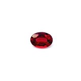 0.73 ct Oval Red Natural Ruby