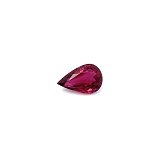 0.61 ct Pear Red Natural Ruby