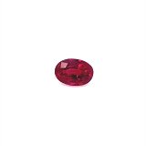 0.77 ct Oval Red Natural Ruby