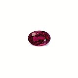 0.61 ct Oval Red Natural Ruby