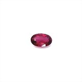 0.57 ct Oval Red Natural Ruby