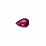 0.52 ct Pear Red Natural Ruby