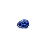 2.28 ct Pear Blue Natural Sapphire