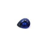 1.47 ct Pear Blue Natural Sapphire