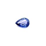 1.15 ct Pear Blue Natural Sapphire